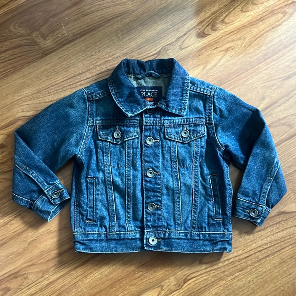The Children's Place Little Girls Blue Denim Jacket